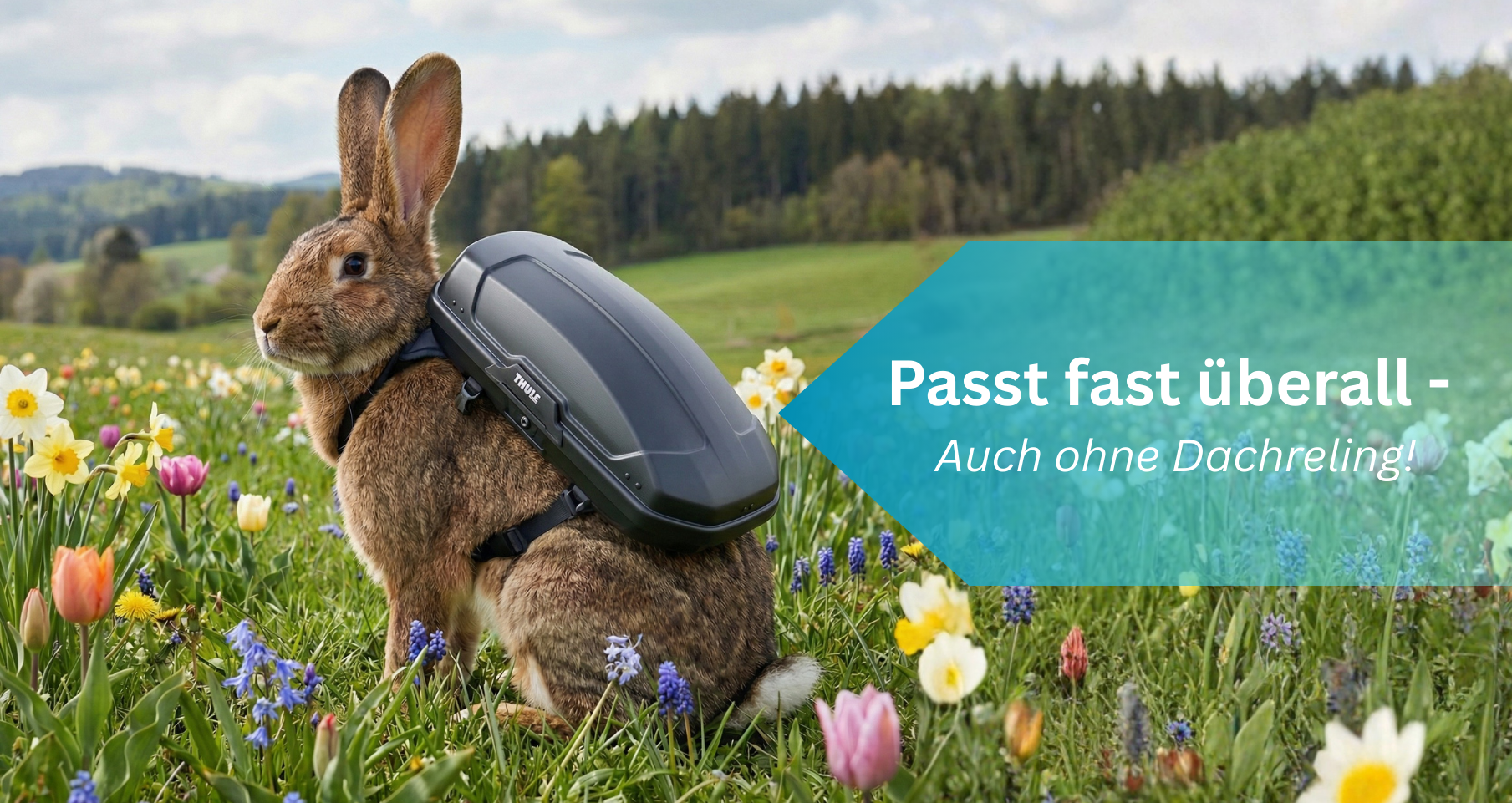 Reise an Ostern geplant? Wir vermieten die passende Dachbox!